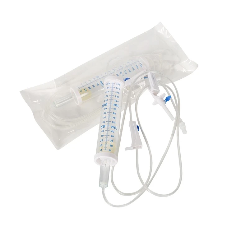 Disposable I V Infusion Set With Burette best