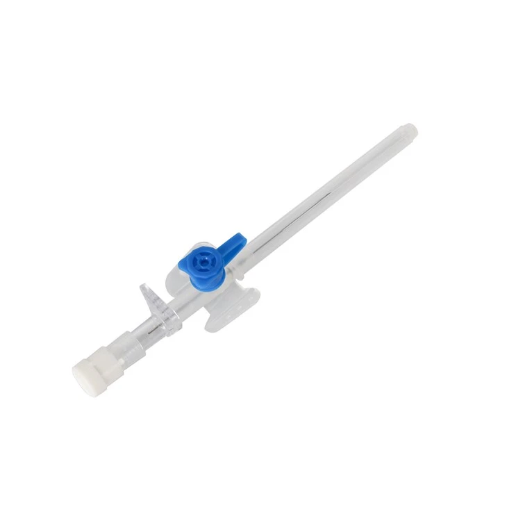Disposable I.V. Cannula With Injection Port